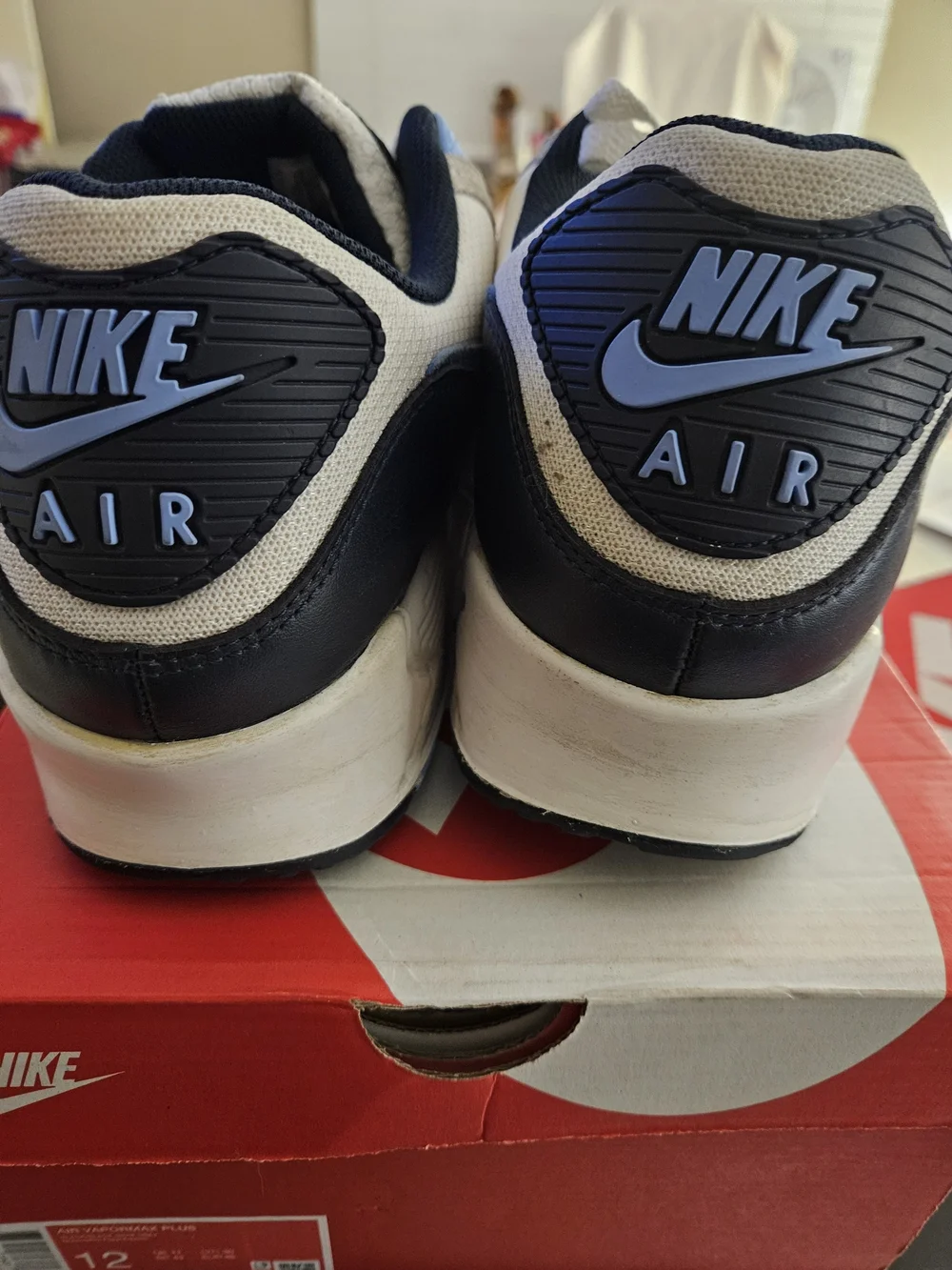 Nike Air Max Men’s Sneakers in Light Blue and Gray
